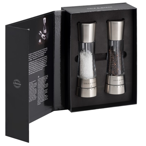 Derwent Salt & Pepper Mill Gift Set Derwent Salt & Pepper Mill Gift Set