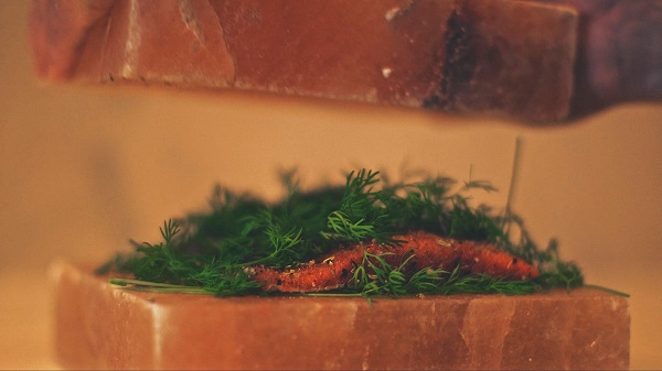 Home Cured Gravlax with a Caper & Rocket Salad