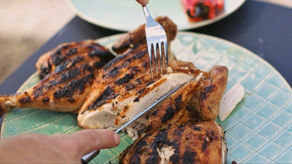 Barbecued Garlic Chicken