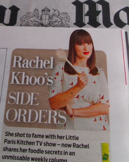 Rachel Khoo Recommends in the Daily Mail image