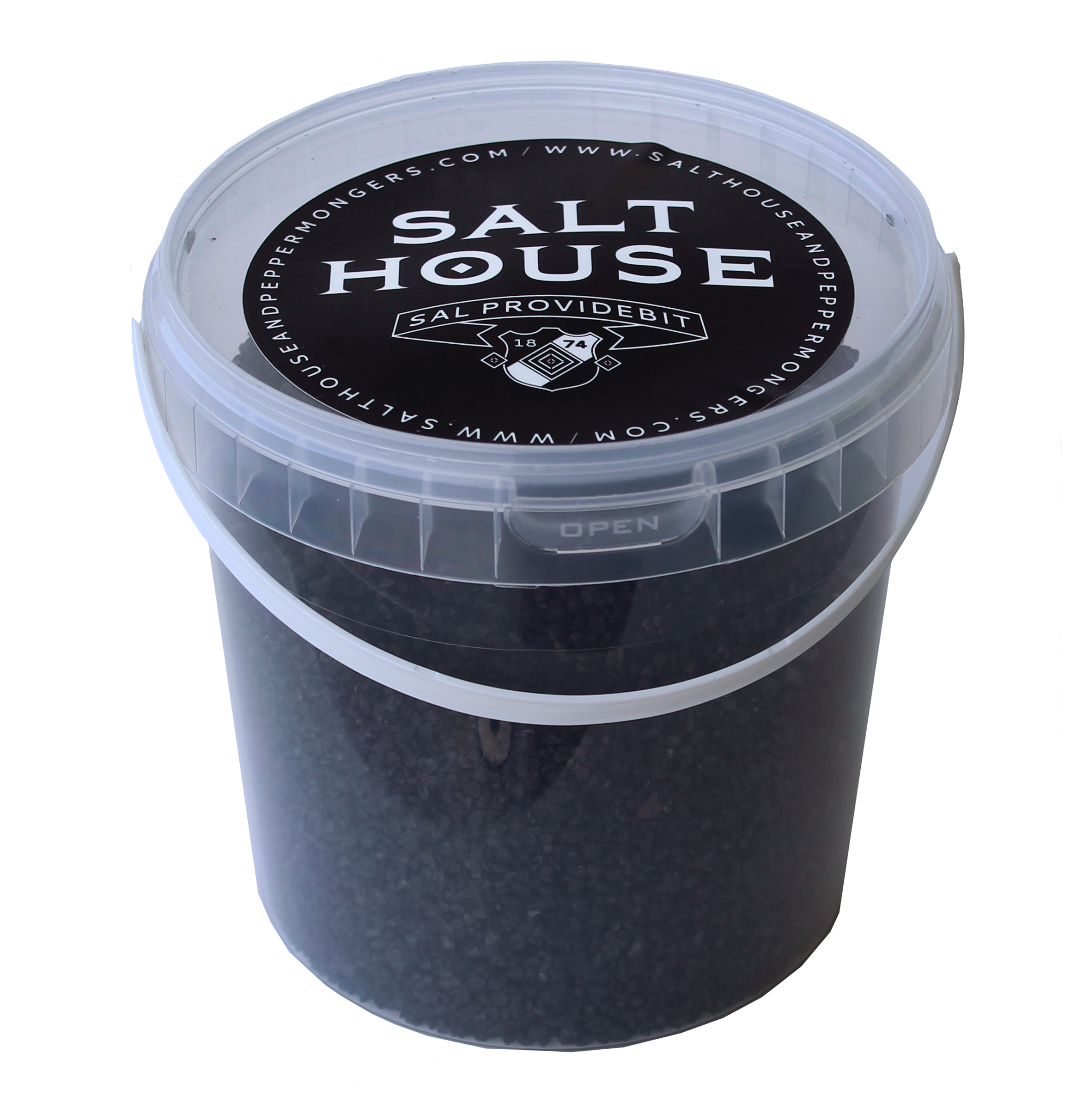 Salthouse Hawaiian Black Lava Salt 1kg Salthouse Hawaiian Black Lava Salt 1kg