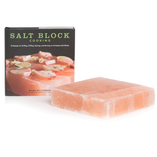 Himalayan Salt Block & Book Gift