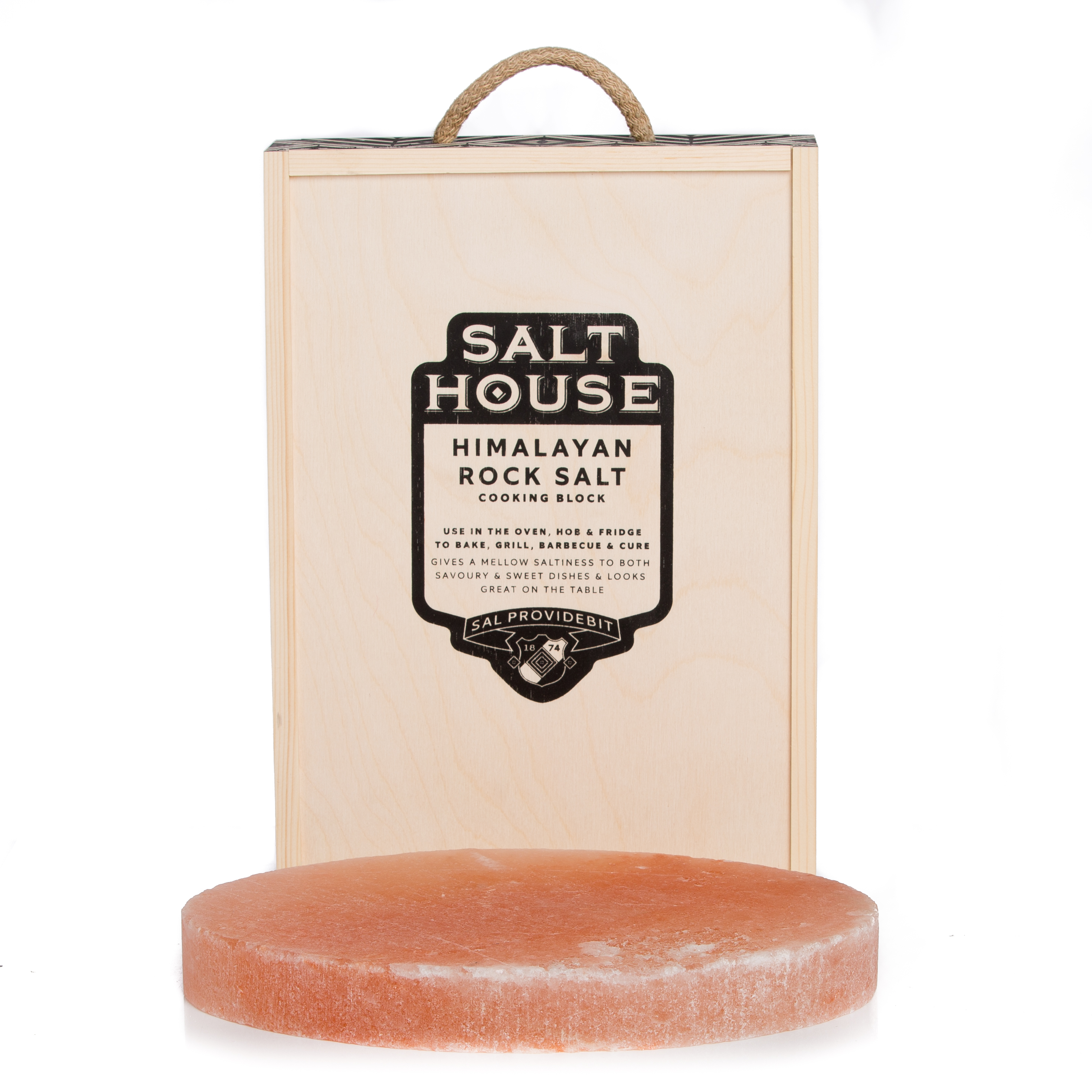 Oval Himalayan Salt Block Gift Oval Himalayan Salt Block Gift