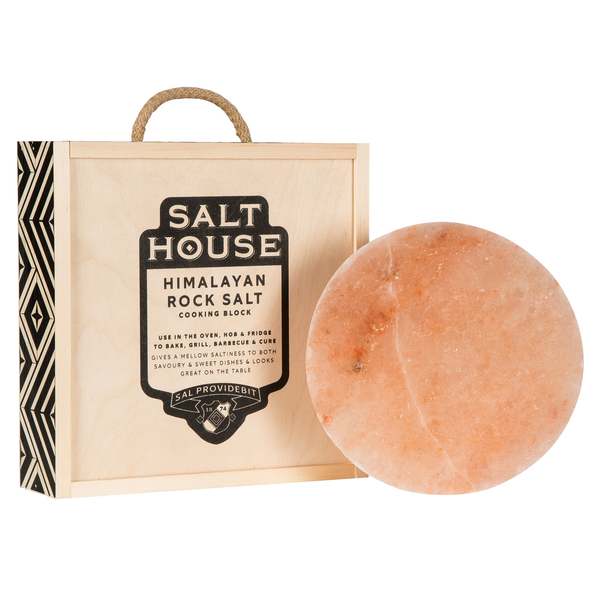 Round Himalayan Salt Block Gift Round Himalayan Salt Block Gift