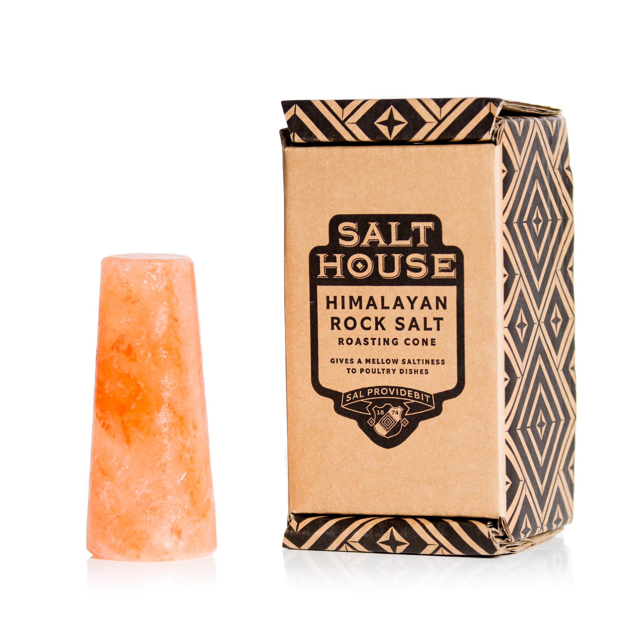 Himalayan Rock Salt Roasting Cone Gift