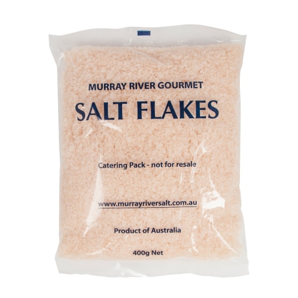Murray River Sea Salt Flakes 400g Bag Murray River Sea Salt Flakes 400g Bag