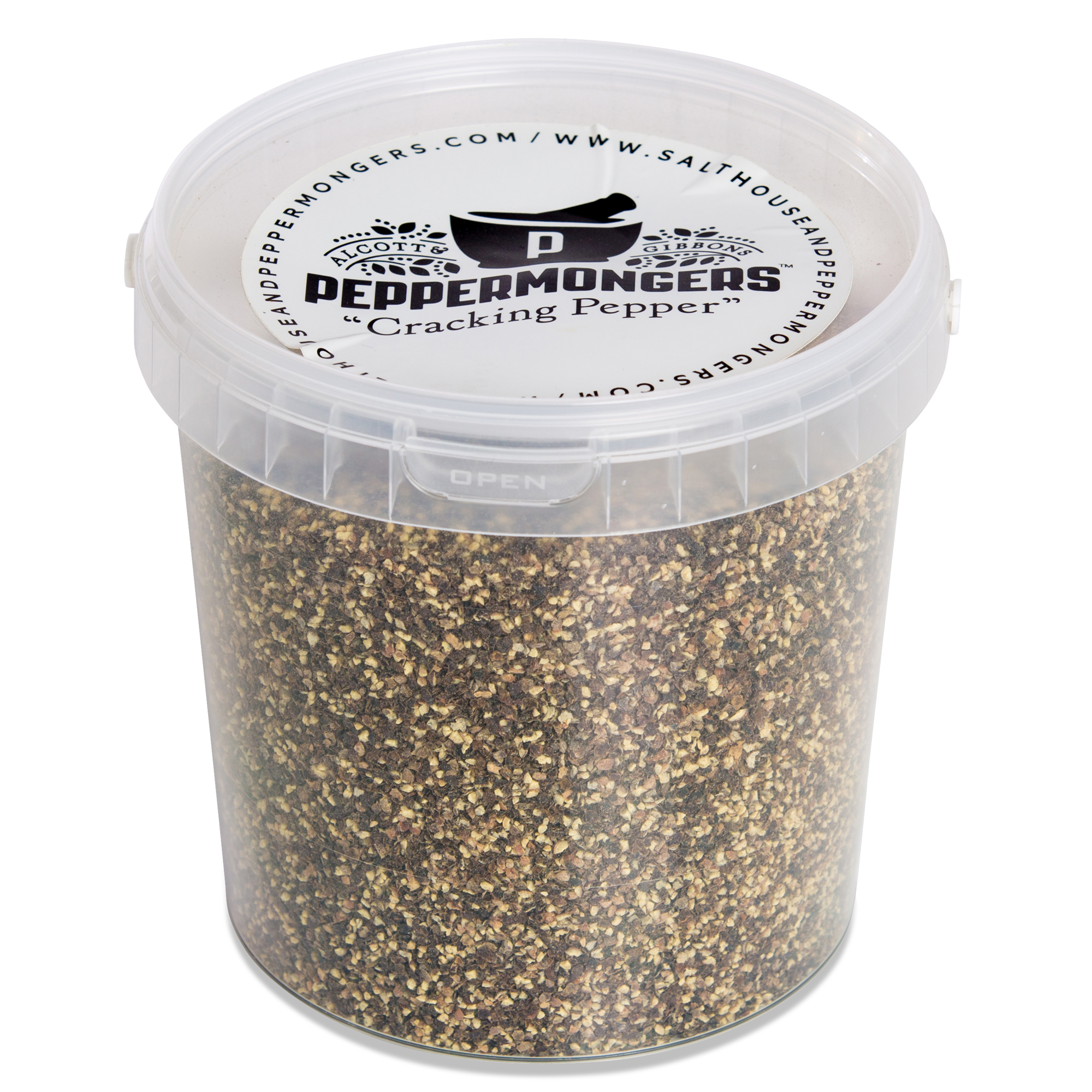 Peppermongers Cracked Black Pepper 500g Peppermongers Cracked Black Pepper 500g