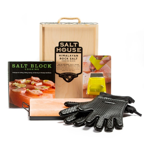 Himalayan Salt Block Cooking Deluxe Kit Himalayan Salt Block Cooking Deluxe Kit