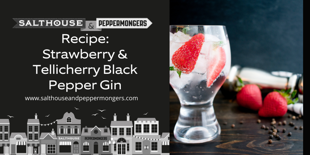 World Gin Day - Strawberry & Tellicherry Black Pepper Gin