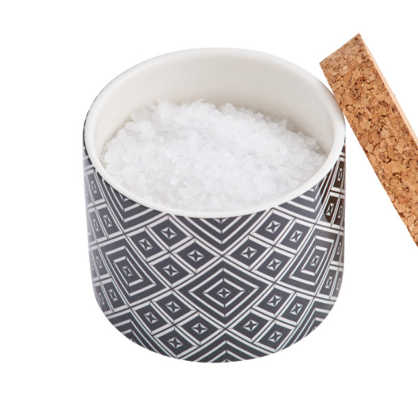 Natural White Rock Salt Pinch Pot 200g