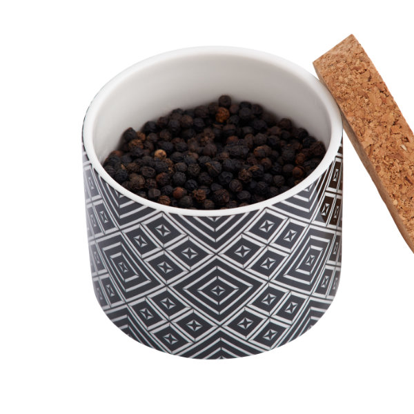 Tellicherry Black Peppercorns Pinch Pot 100g