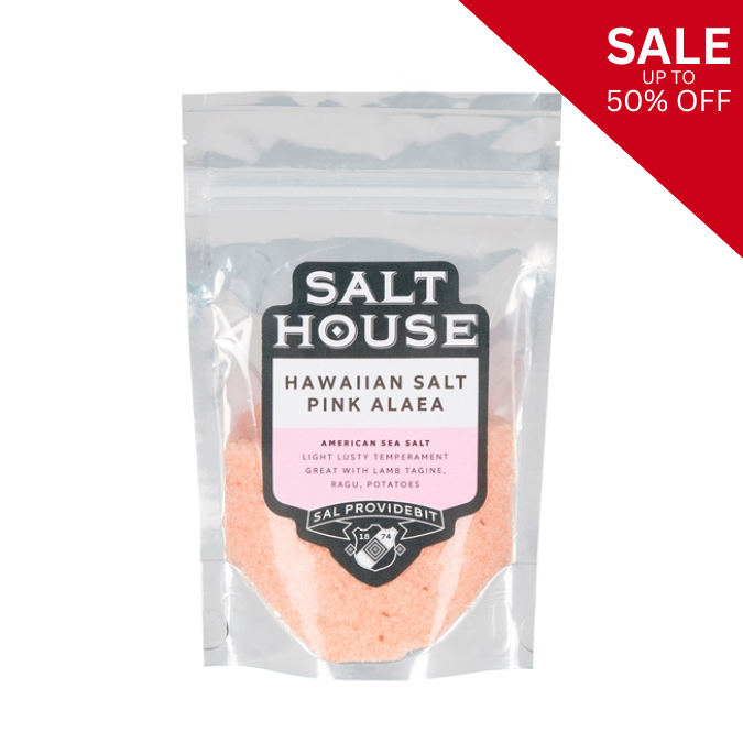 Salthouse Hawaiian Pink Alaea Sea Salt 200g